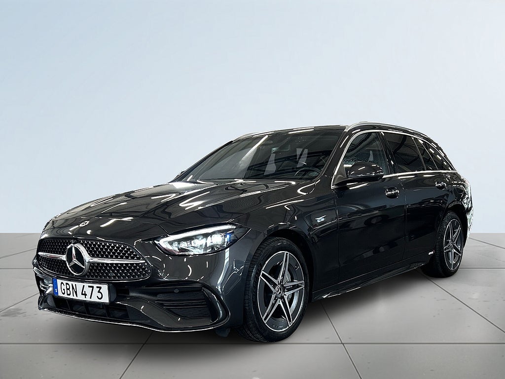 Mercedes-Benz C 300 T d e 4MATIC AMG S&V-hjul/Drag/360/Elstol/Burmester