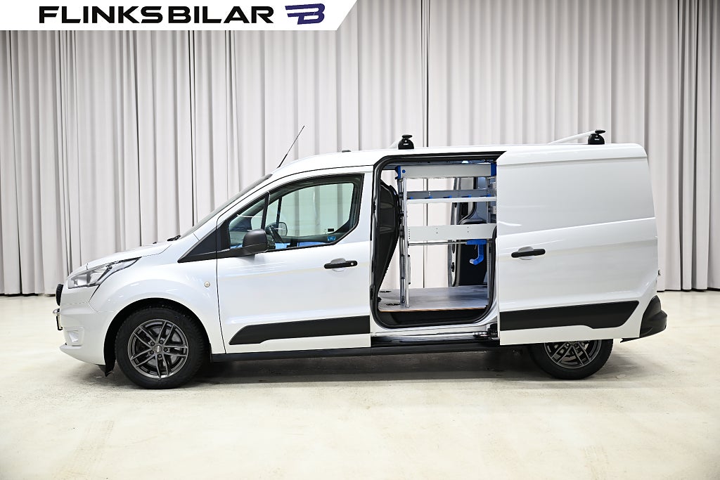 Ford transit Connect 100HK L2|Inredd|Dubbeldörr|EnÄgare|Moms