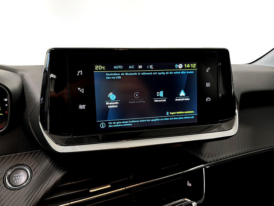 Bild på Peugeot E-208 Active 50kWh 136hk Aut - BACKSENSORER, CARPLAY