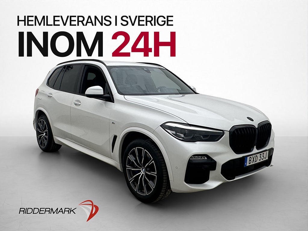 BMW X5 xDrive30d M Sport Sportbromsar Kamera Navi Skinn Drag