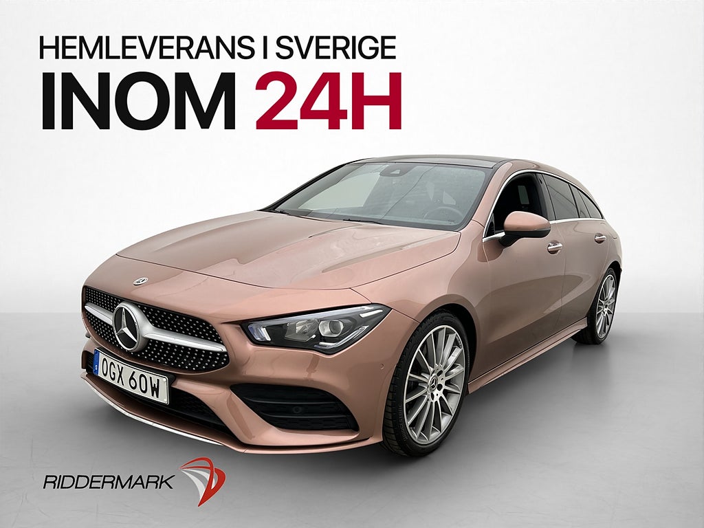 Mercedes-Benz CLA 200 d 150hk AMG Panorama  Dragkrok Kamera
