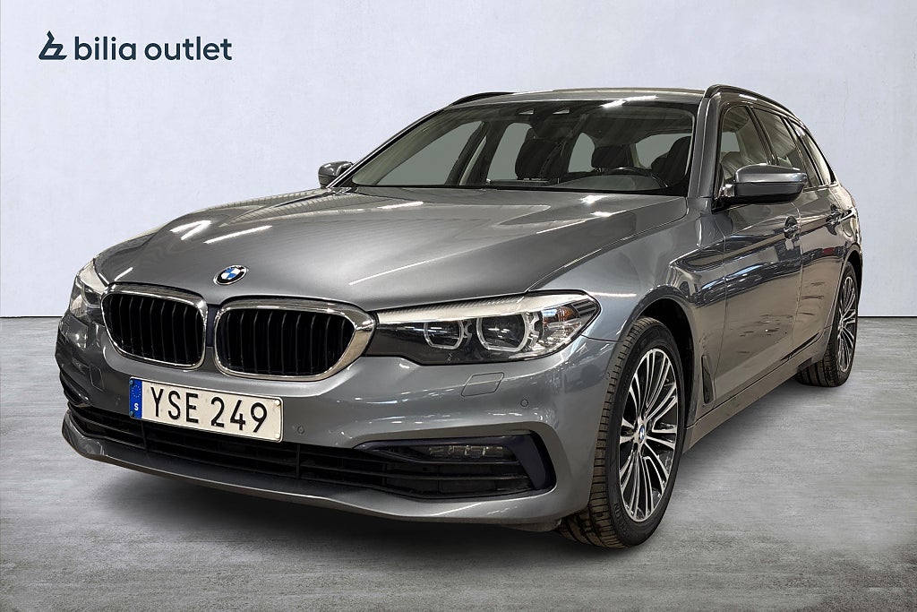 BMW 520d xDrive Touring aut Sport line 190hk Navi Drag B-kamera