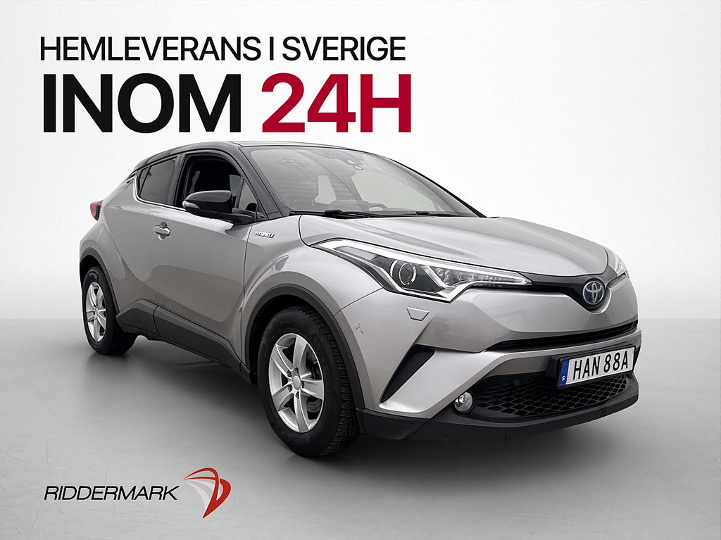 Toyota C-HR Hybrid 122hk X-Edition JBL Kamera Skinn Rattvärm