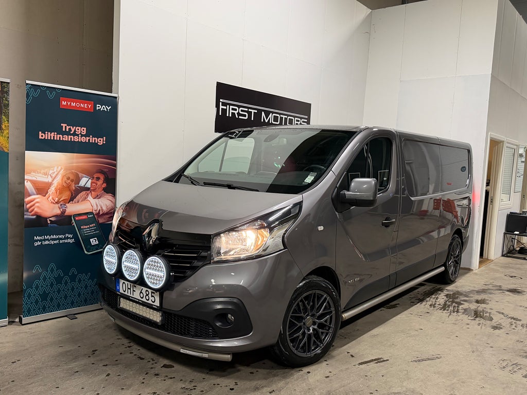 Renault trafic Skåpbil 2.7t 1.6 dCi Euro 6/Bra skick/Diesel Värmare