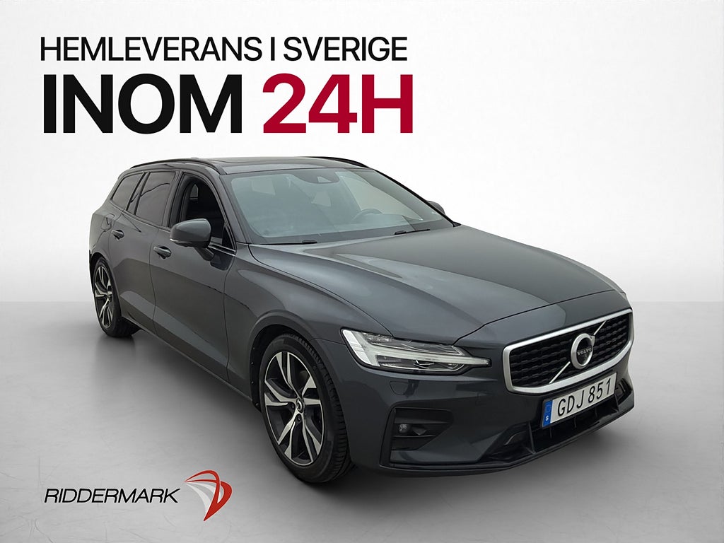 Volvo V60 D4 AWD R-Design VOC Panorama H/K 360 Dragkrok