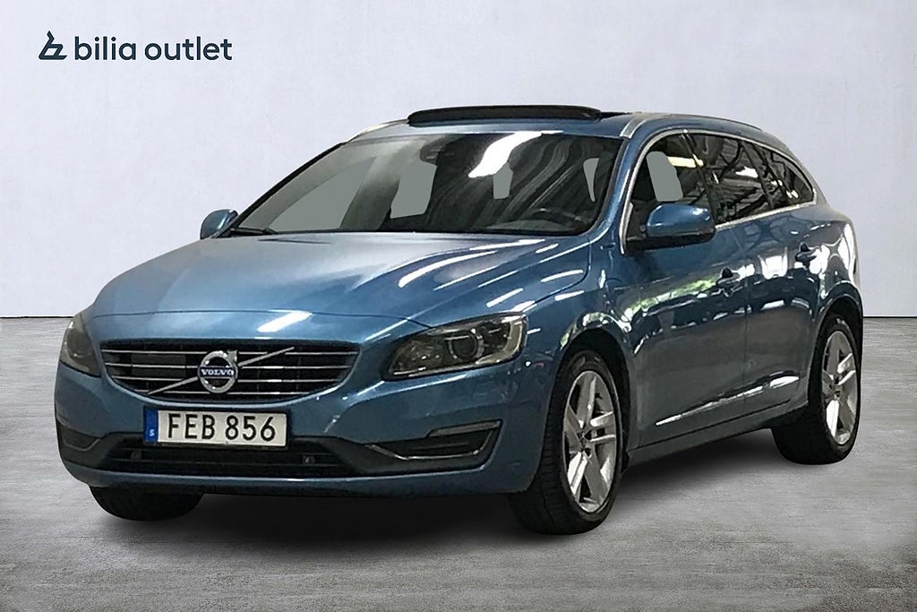 Volvo V60 D6 AWD Plug-in Summum BE PRO 288hk Takl Navi Drag B-kam