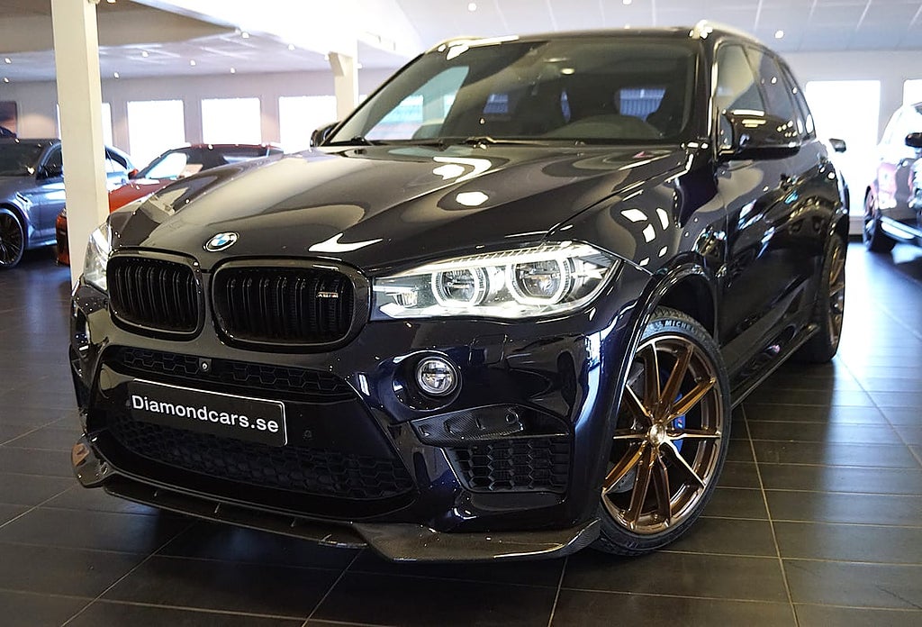BMW X5M Steptronic, 575hk,360°,Pono,Head up.H\K,Navi