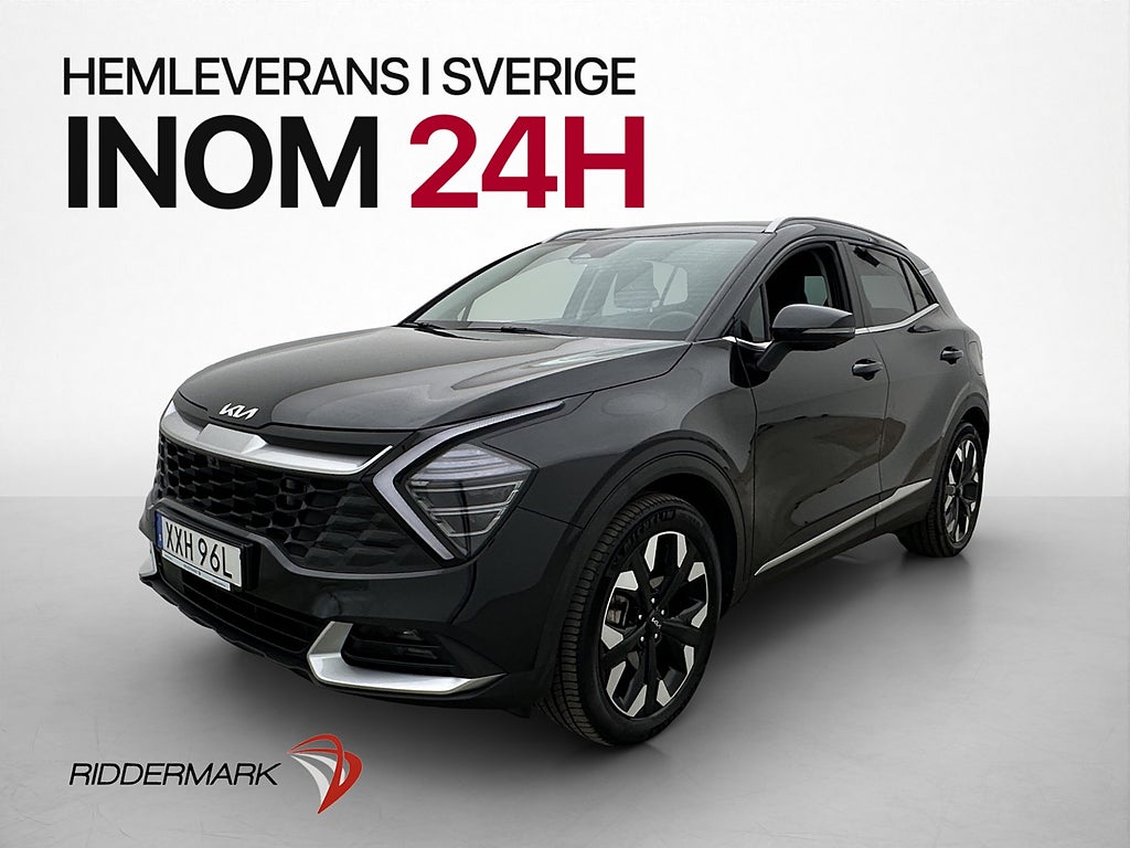 Kia Sportage PHEV AWD 252hk H/K 360° Navi Halvskinn