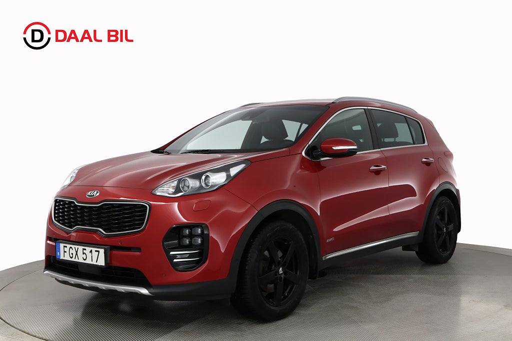 Kia Sportage 1.6 T-GDI AWD 177HK GT-LINE JBL®  B-KAM NAVI APP-CON