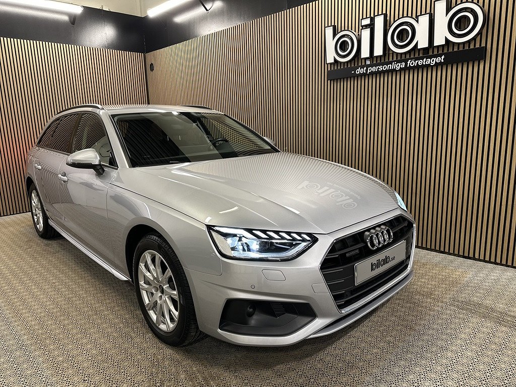 Audi A4 Avant 40 TDI quattro Proline 204hk S-tronic Värmare, Dra