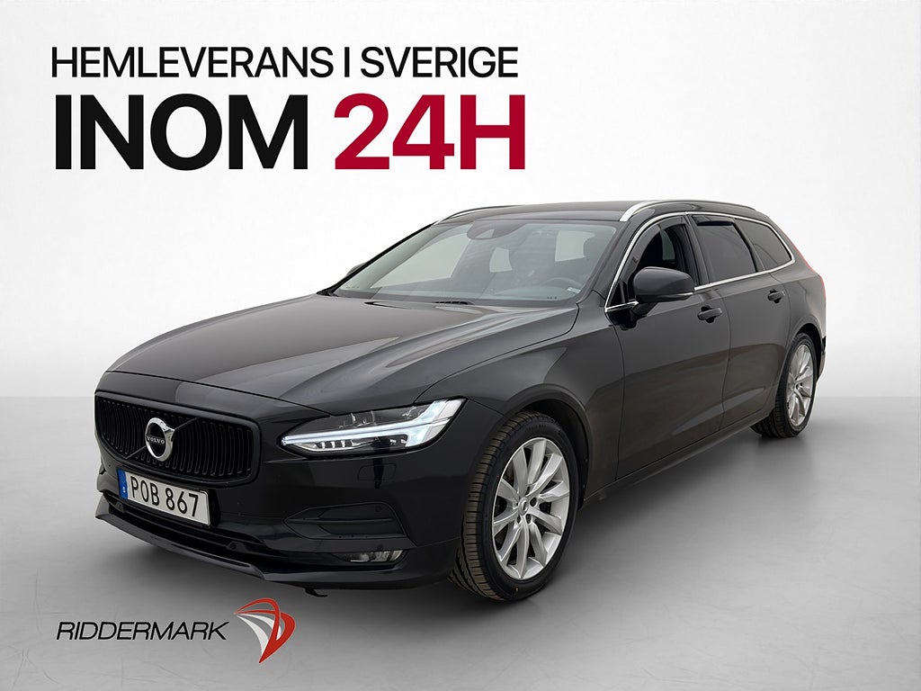 Volvo V90 D4 AWD 190hk Värmare Kamera VOC Drag Navi
