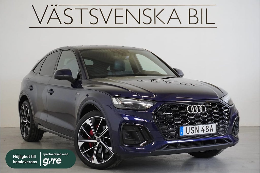 Audi Q5 55 Sportback TFSI e quattro S-line Luftfjädring/Drag
