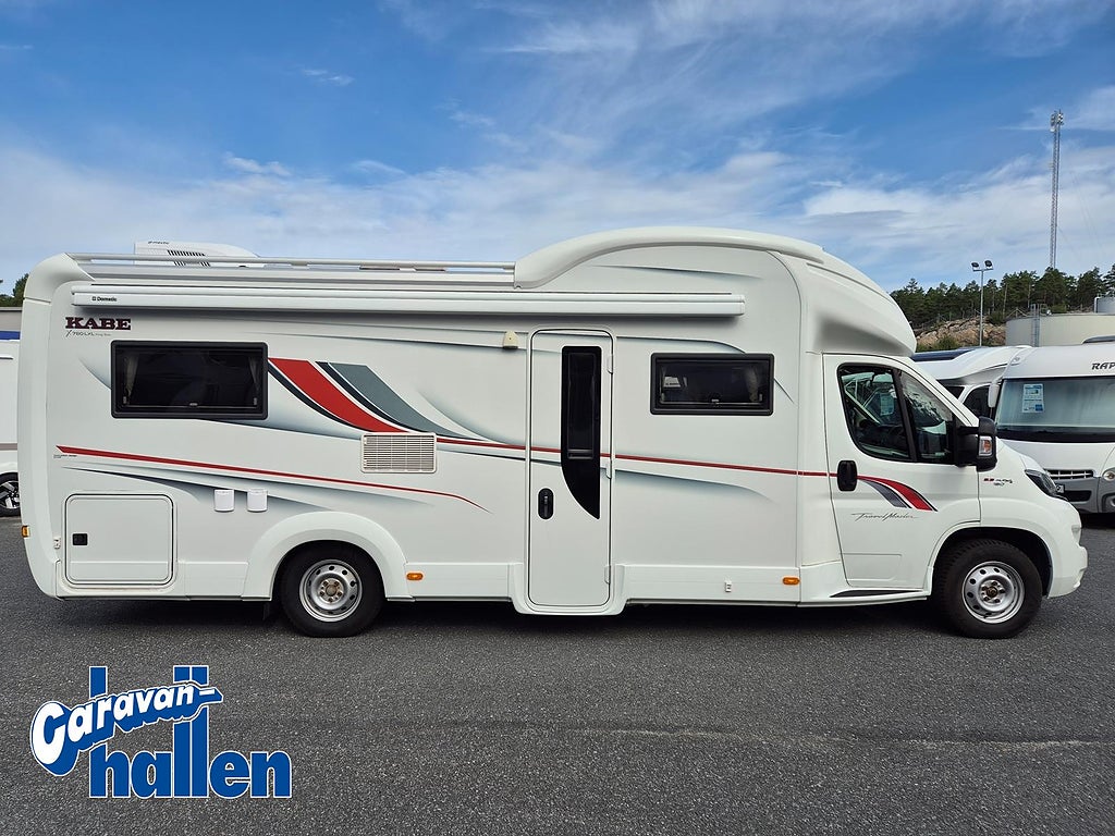 Kabe Travelmaster x 780 LXL (180hk/Automat/Solpanel/Cykelställ/AC-bod