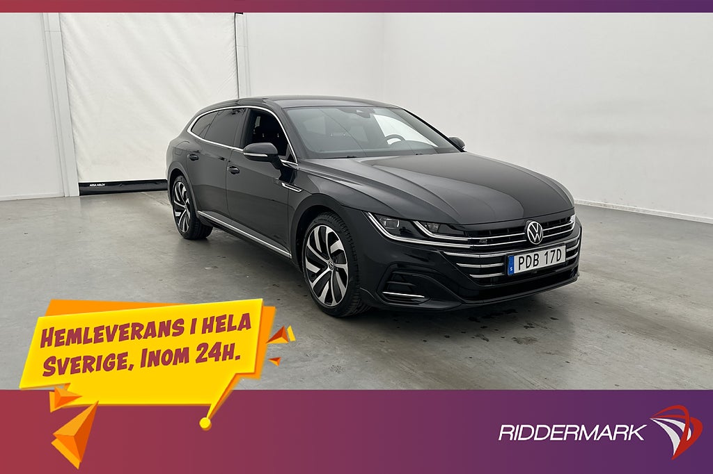 Volkswagen Arteon SB 2.0 TDI 4M R-Line DVärm Kamera Drag