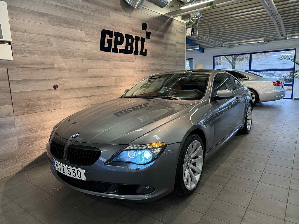 BMW 630 i Coupé | Taklucka | 17400mil | Svensksåld 