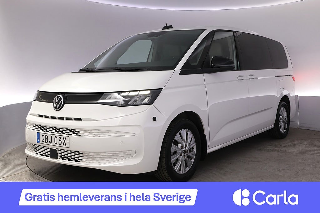 Volkswagen Multivan eHybrid 7-sits Drag Kamera CarPlay