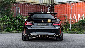 MH2 630 är skapad av Manhart Performance för att hedra den nuvarande generationen av BMW M2. Foto: Manhart Performance