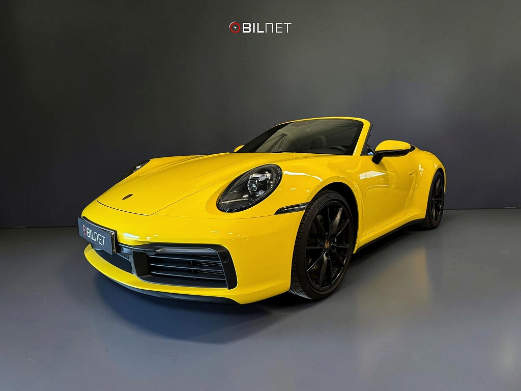 Porsche 911 992 Carrera 4S Cab PDK Sportavg GT Ratt BOSE Chrono