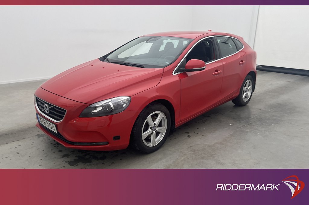 Volvo V40 D2 120hk Momentum Värmare Halvskinn 0,36l/mil