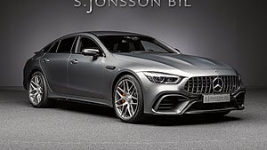 Mercedesen har en fyrliters V8-motor på 639 hästkrafter. 