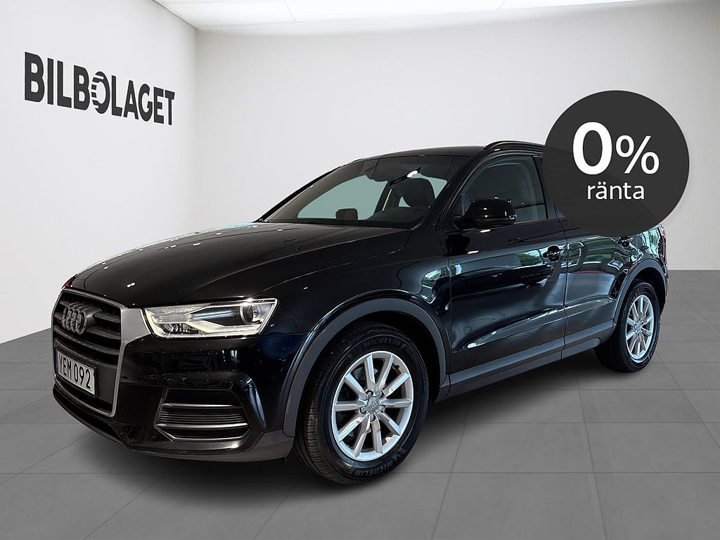 Audi Q3 2.0 TDI quattro S Tronic, 150hk, (DRAGKROK/MOTOR&...