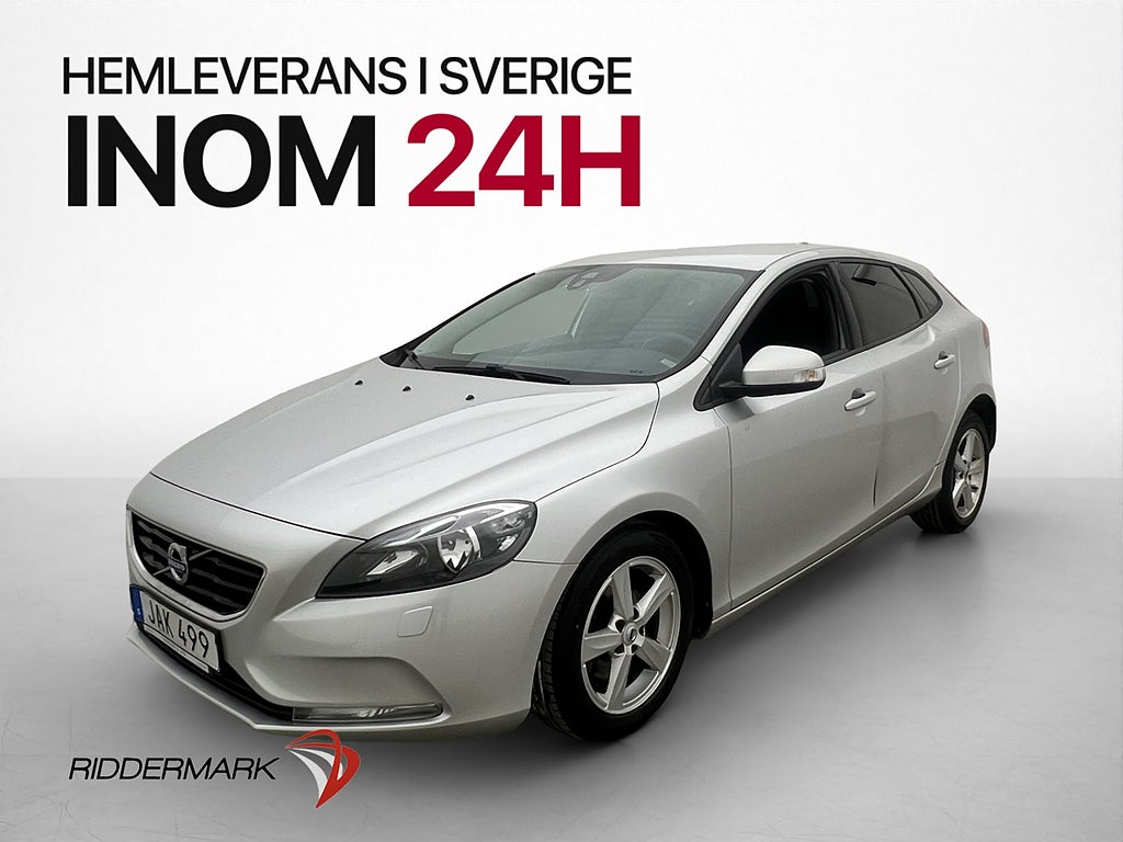 Volvo V40 D2 120hk Värmare P-Sensorer Kamrem bytt 0.36l/Mil