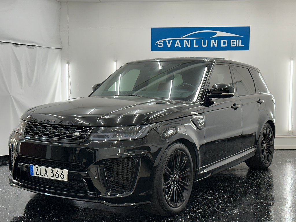 Land Rover Range Rover Sport 4.4 SDV8 SVR BLACK EDITION 21"