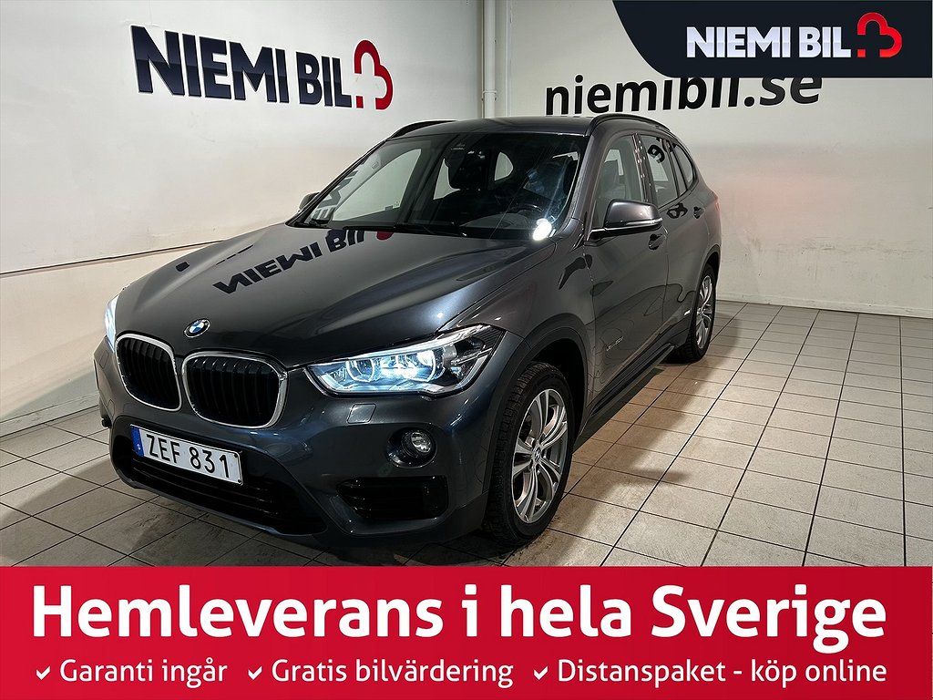 BMW X1 xDrive20d Rattvärme HuD Mvärm GPS Drag Kamera SoV