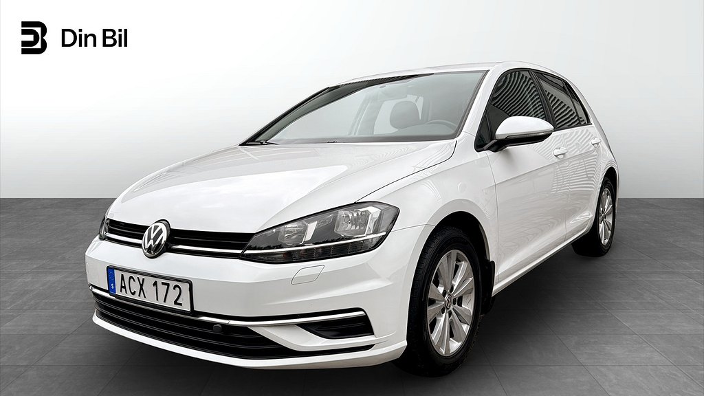 Volkswagen Golf 5-dörrar 1.0 TSI DSG Sekventiell, 110hk, 2018