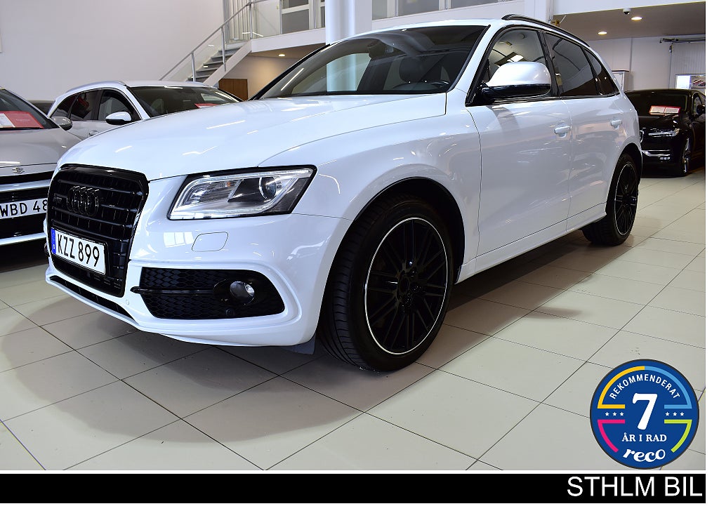 Audi SQ5 3.0 TDI Quattro Drag D-värm B&O Pano 4.95% RÄNTA 313hk 