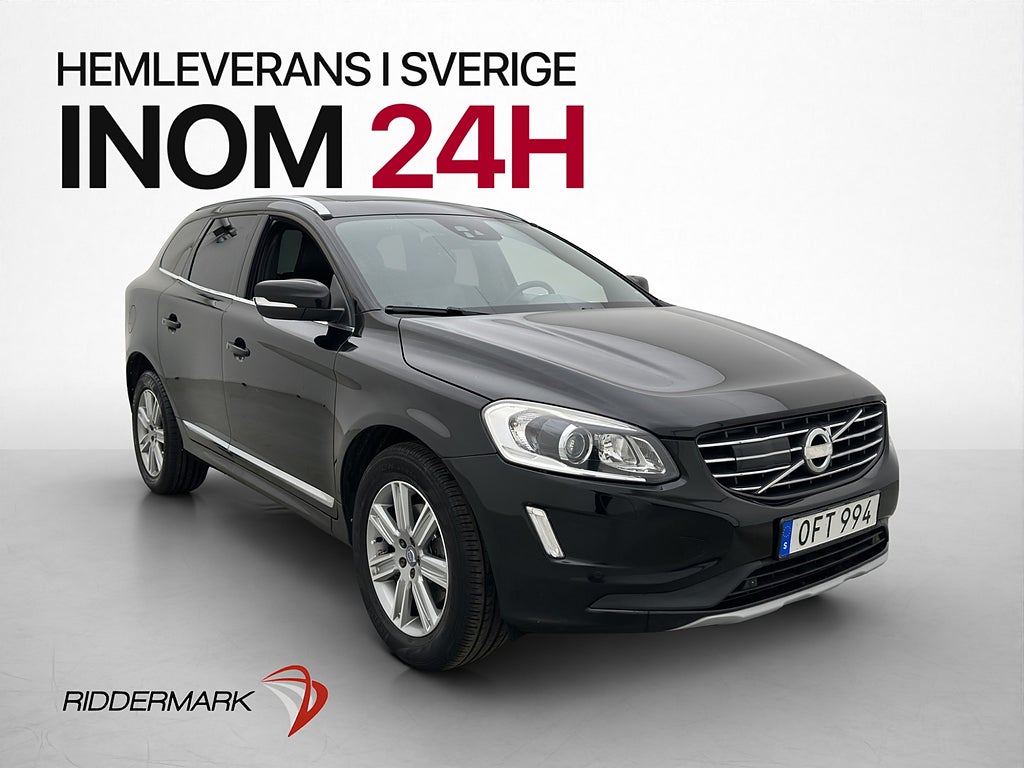 Volvo XC60 D3 Classic Summum VOC Pano Kamera Skinn Drag