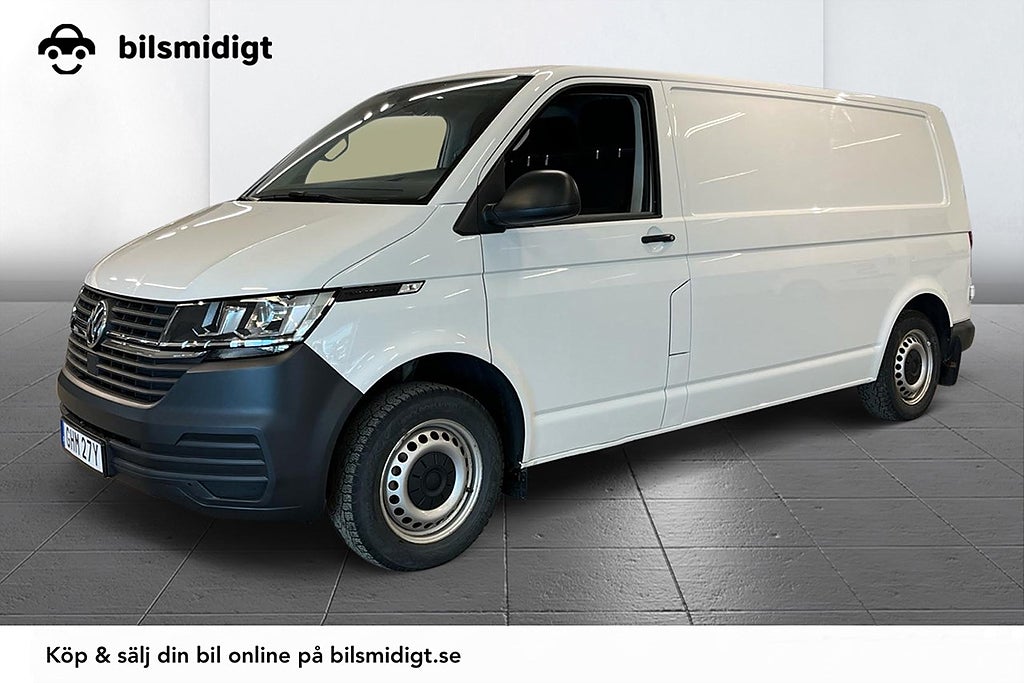 Volkswagen e-transporter LWB 37.3 kWh Drag Inredd 3-sits CCS Kamera MOMS