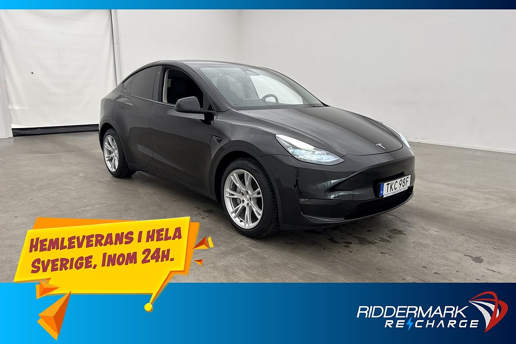 Tesla Model Y Long Range AWD Svensksåld AP Dragkrok MOMS