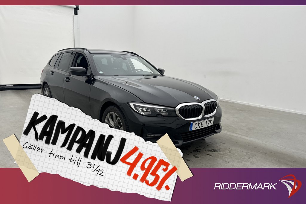 BMW 320 d Touring 190hk Sport Line Dragkrok Na 4,95% Ränta