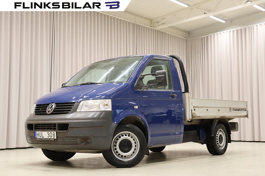 Volkswagen Transporter 131HK Automat Flak Drag 1brukare Moms