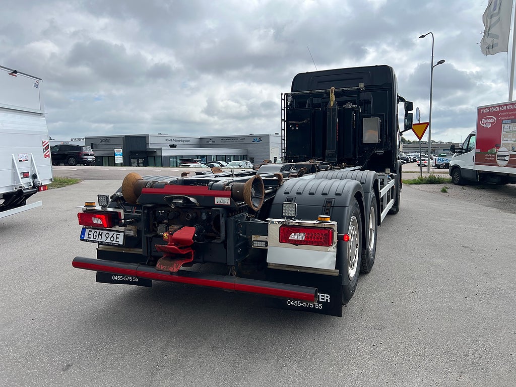Scania G450 6x2*4 XT Lastväxlare, Fullt Plogutrustad