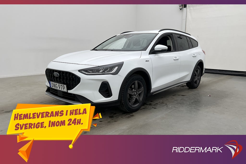 Ford Focus Kombi 1.0 Business Kamera CarPlay Rattvärme Navi