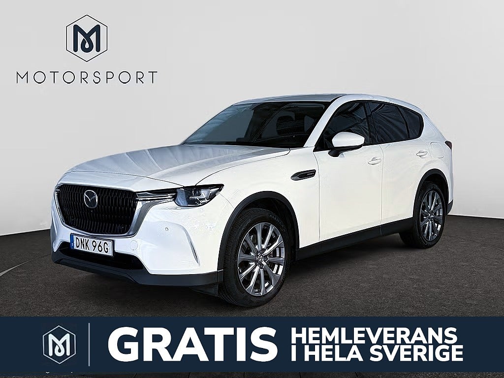 Mazda CX-60 PHEV 327hk Exclusive Drag 360-kamera Bose HUD Förklimat