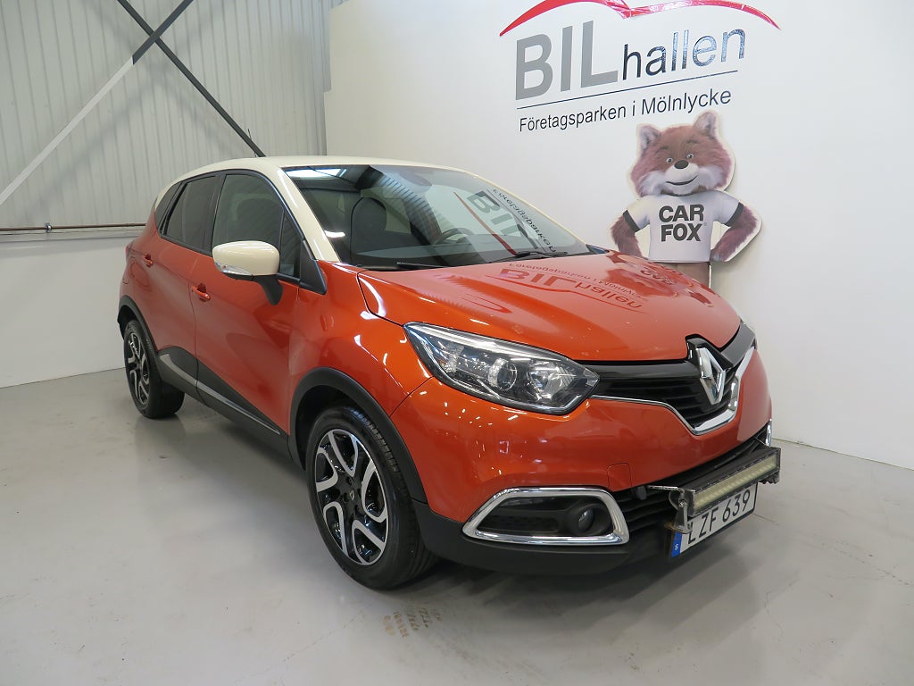 Renault Captur 1.2 TCe EDC 118HK Automat Navi Keyless Värmare Euro6