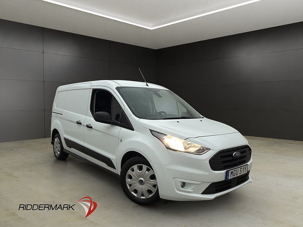 Ford Transit Connect LWB Värmare Drag B-Kamera CARPLAY Moms