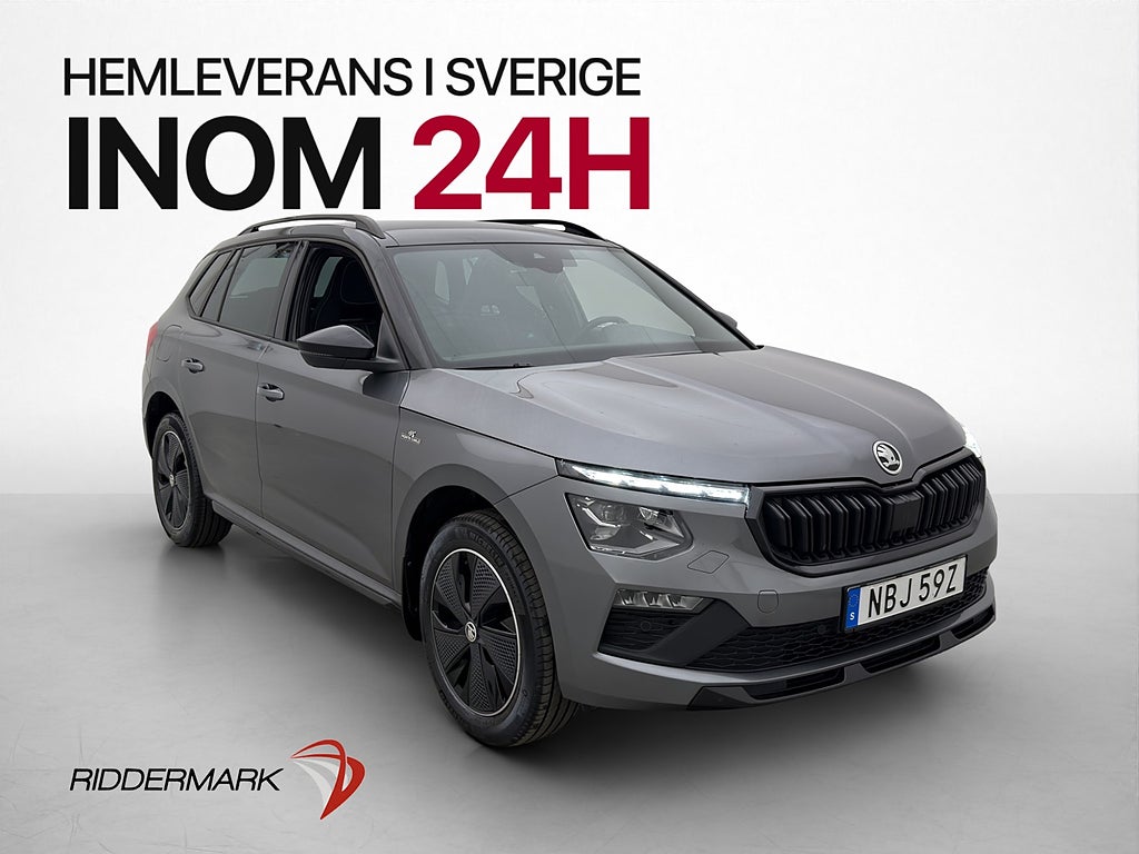 Skoda Kamiq 115hk Monte Carlo Pano Cockpit Kamera Ambient