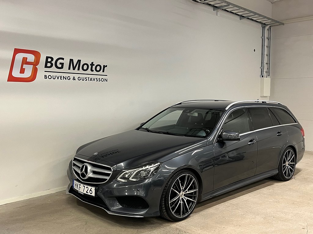 Mercedes-Benz E 220 T BlueTEC 170hk Aut AMG Värmare/Drag