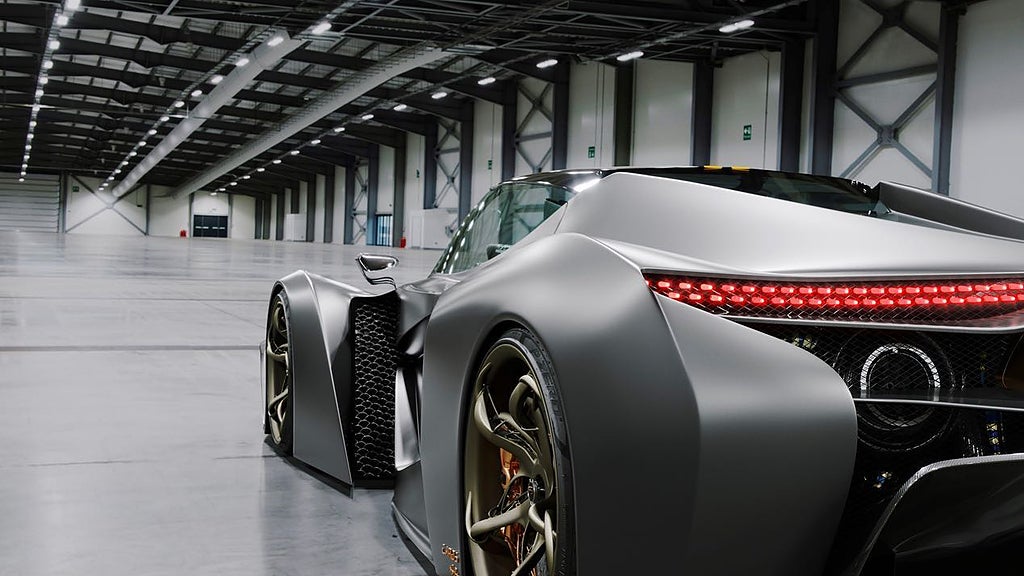 SP Automotive påstår att Chaos levererar över 3 000 hästkrafter. Foto: SP Automotive 