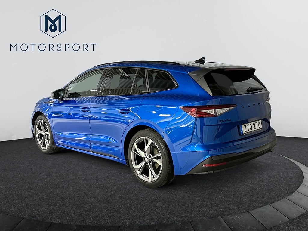 Skoda Enyaq iV 80x Sportline Dragkrok Adaptiv-fart Värmepump Kamera bild 4