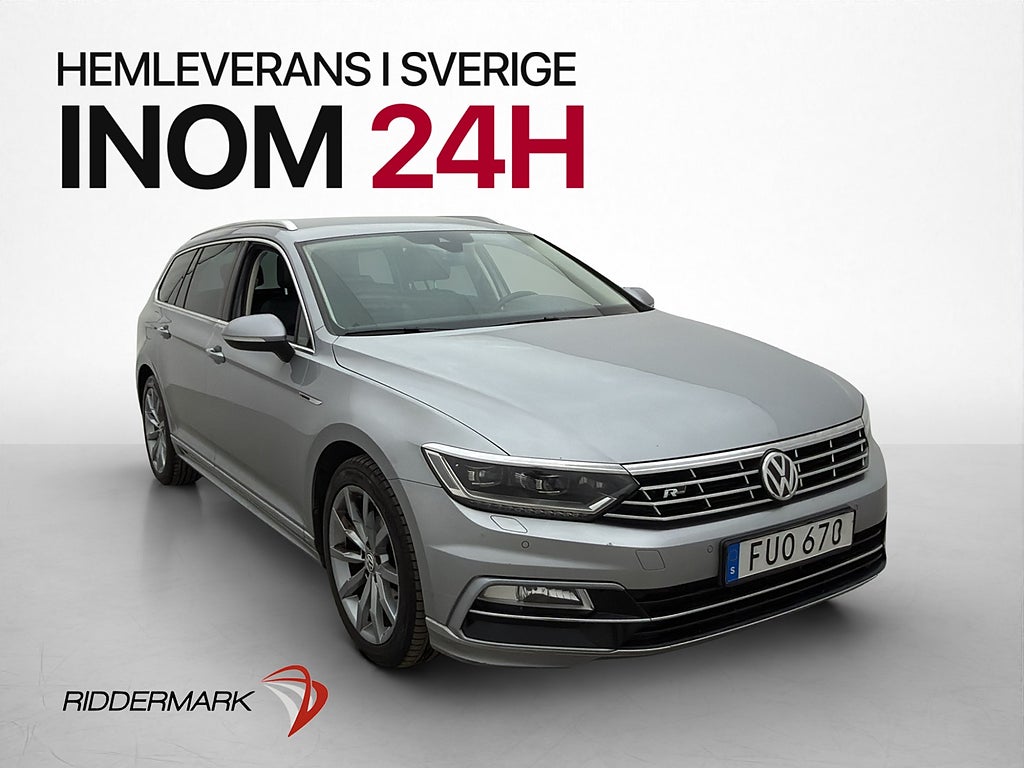 Volkswagen Passat 2.0 TDI 4M R-Line D-Värm Drag Kamera Skinn