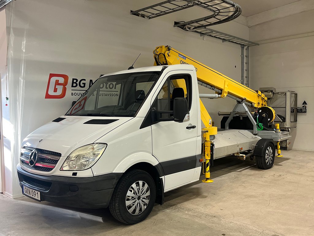 Mercedes-Benz Sprinter 311CDI OMME Skylift med Tvätt/19Meter