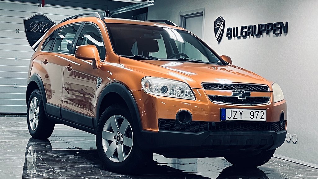 Chevrolet Captiva 2.4 AWD |Dragkrok|Kamrembytt|Nybesiktigad|