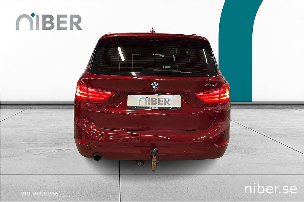 BMW 218 I Gran Tourer, 7-sits, Kamera, Drag