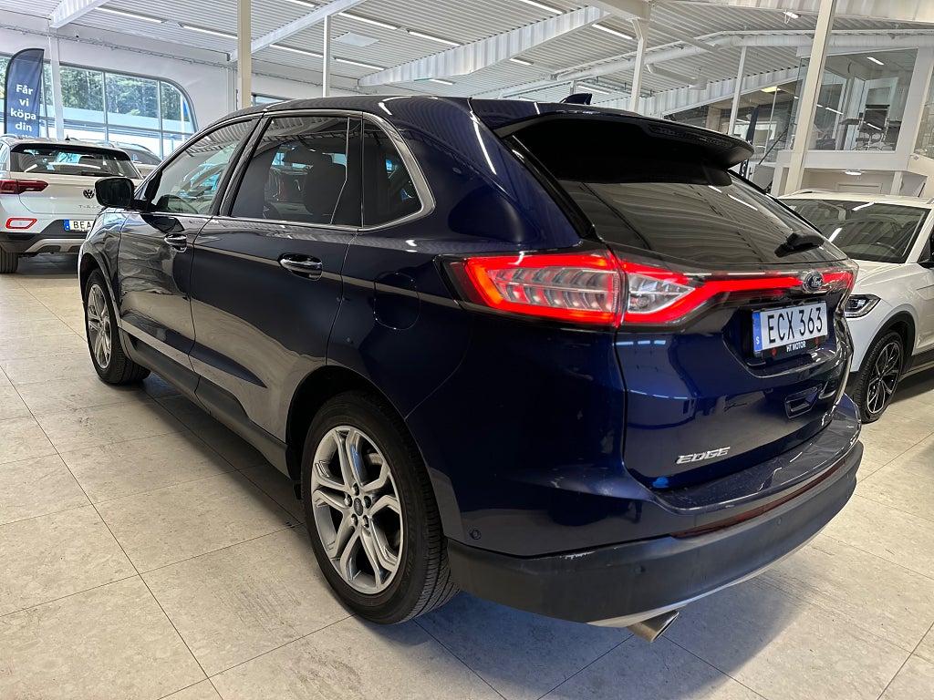 Ford Edge 2.0 AWD Titanium/4.99%/B-Kamera/Drag/Nav/Fjärr-Värm