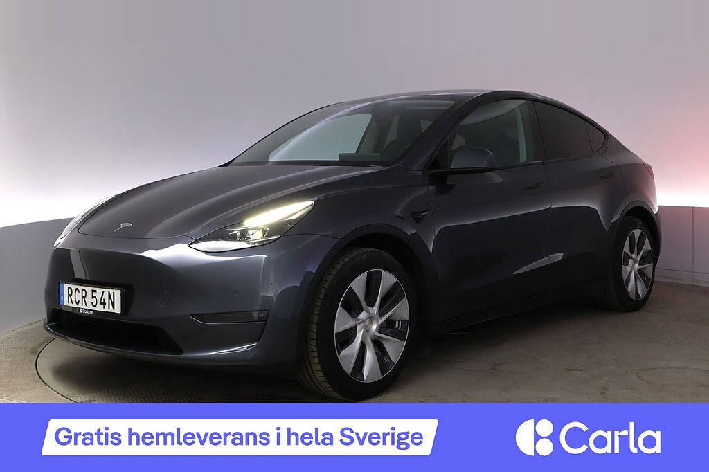 Tesla Model Y Long Range AWD EAP Uppgraderad AutoP. Panorama